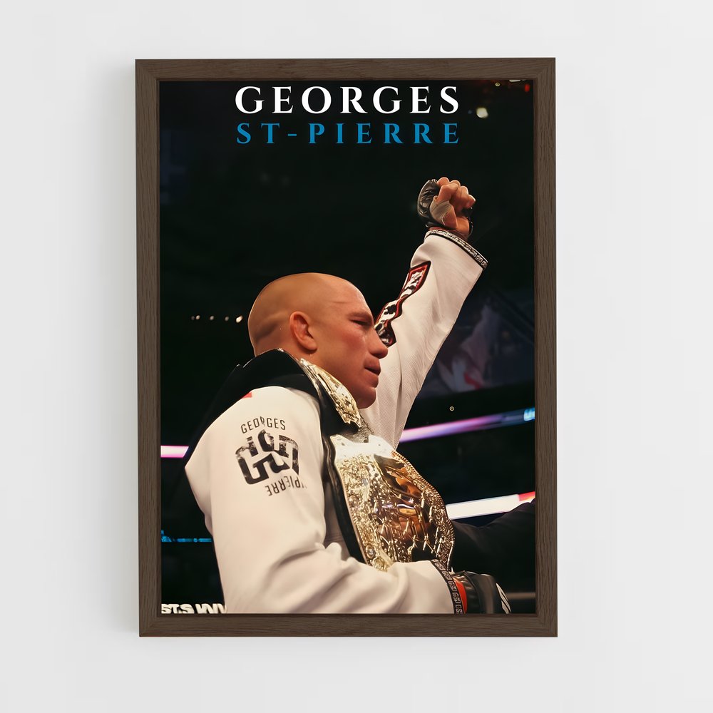 Poster Le Micro de GSP – affiche MMA (vue 5)
